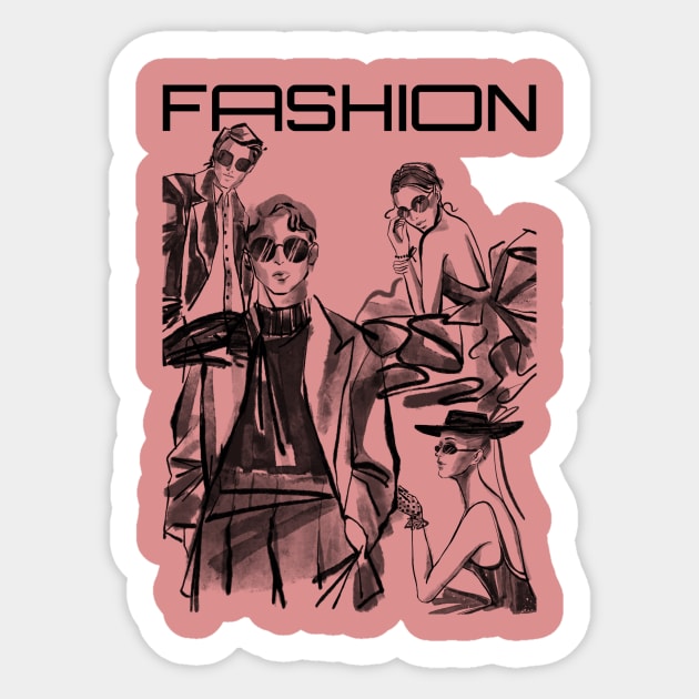 fashion design Sticker by AMINOS ART